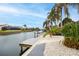 Peaceful canal view with private dock, ideal for boating and relaxation at 5809 Cruiser Way, Tampa, FL 33615