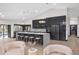 Modern kitchen with a large island and high-end appliances at 5809 Cruiser Way, Tampa, FL 33615