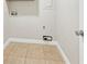 Laundry room with tile floor and hookups at 5915 29Th Avenue E Dr, Bradenton, FL 34208