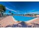 Relaxing community pool with stunning water views at 6051 Sun Blvd # 207, St Petersburg, FL 33715