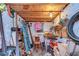 Workshop with various tools and storage options at 6141 Ridgewood Dr, Zephyrhills, FL 33542