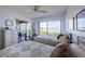 Bedroom with two twin beds and access to balcony at 6218 Palma Del Mar S Blvd # 208, St Petersburg, FL 33715