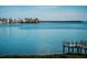 Peaceful waterfront view with dock at 6218 Palma Del Mar S Blvd # 208, St Petersburg, FL 33715