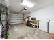 Garage with washer, dryer, and storage shelving at 8330 Vendome N Blvd, Pinellas Park, FL 33781