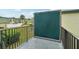 Private balcony overlooking the community at 1799 N Highland Ave # 136, Clearwater, FL 33755
