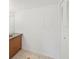 Bathroom with granite countertop and ample storage at 1799 N Highland Ave # 136, Clearwater, FL 33755