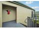 Exterior view of building showing private entrance and stairs at 1799 N Highland Ave # 136, Clearwater, FL 33755
