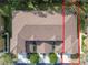 Overhead view of townhome building and parking area at 18924 Duquesne Dr, Tampa, FL 33647