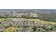 Aerial view of community and golf course at 2028 Acadia Greens Dr, Sun City Center, FL 33573