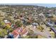 Aerial view showcasing the home's location and neighborhood at 215 Snell Isle Ne Blvd, St Petersburg, FL 33704