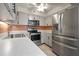 Kitchen features stainless steel appliances at 2320 Shelly Dr # B, Palm Harbor, FL 34684