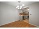 Galley kitchen with stainless steel appliances at 2320 Shelly Dr # B, Palm Harbor, FL 34684