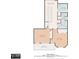 Second floor plan featuring bedrooms, bathrooms, upper landing, and balcony dimensions at 2930 Swan Cir, Dunedin, FL 34698