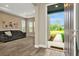Bright and airy entryway with a view to the backyard at 29762 Chapel Chase Dr, Wesley Chapel, FL 33545