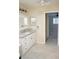 Bathroom with granite vanity and updated fixtures at 317 Green Manor Dr # 38 B, Sun City Center, FL 33573