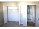 Bedroom with spacious closet and adjacent bathroom at 317 Green Manor Dr # 38 B, Sun City Center, FL 33573