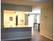 Open kitchen features granite countertops and modern appliances at 317 Green Manor Dr # 38 B, Sun City Center, FL 33573