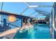 Enjoy this refreshing pool and screened patio at 3628 Holiday Lake Dr, Holiday, FL 34691