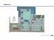 Community site plan showing home lots, amenities, and streets at 5029 124Th E Ave, Parrish, FL 34219