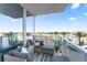 Relaxing balcony with outdoor seating and stunning marina views at 5120 Marina Way # 2208, Tampa, FL 33611