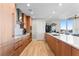 Modern kitchen with stainless steel appliances and wood cabinets at 5120 Marina Way # 2208, Tampa, FL 33611