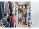 Large walk-in closet with ample shelving and hanging space at 5120 Marina Way # 2208, Tampa, FL 33611