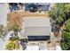 Top-down view of house showing roofline and yard at 5234 Yellow Pine N St, St Petersburg, FL 33709