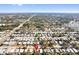 Aerial view showcasing the home's location and surrounding neighborhood at 5234 Yellow Pine N St, St Petersburg, FL 33709