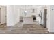 Modern kitchen with stainless steel appliances and island at 5234 Yellow Pine N St, St Petersburg, FL 33709