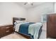 Cozy bedroom with a double bed and ample closet space at 5613 Del Coronado Dr, Apollo Beach, FL 33572