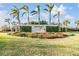 Waterset Newland community entrance with landscaping and signage at 5613 Del Coronado Dr, Apollo Beach, FL 33572