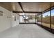 Screened porch overlooking the backyard pool area at 7611 Reindeer Rd, Tampa, FL 33619