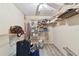 Large storage room with wire shelving at 775 Rolling Hills Dr, Palm Harbor, FL 34683