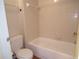 Clean bathroom with bathtub and shower at 11901 4Th N St # 10105, St Petersburg, FL 33716