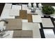 Homesite 00501 kitchen design selections: countertops, cabinets, flooring, and hardware at 12660 Glenn Creek Dr, Riverview, FL 33569