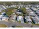 Aerial view of the community with mobile homes at 148 Gull Aire Blvd, Oldsmar, FL 34677