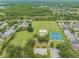 Community overview, tennis courts, and playground visible at 19106 Cellini Pl, Lutz, FL 33558