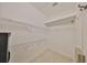 Large walk-in closet with wire shelving at 217 Oceania Ct, Apollo Beach, FL 33572