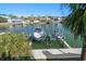 Beautiful view of boats in the marina at 224 Skiff Pt # 224, Clearwater Beach, FL 33767