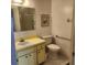 Clean bathroom featuring a vanity and shower/tub combo at 2241 Greenwich Dr # 2241, Sun City Center, FL 33573