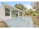 Spacious back deck with access from multiple sliding glass doors at 2255 S Lagoon Cir, Clearwater, FL 33765