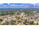 Aerial view showing home's location in a residential neighborhood at 2901 Forestwood Dr, Seffner, FL 33584