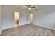 Bright bedroom with new flooring and private bathroom access at 2901 Forestwood Dr, Seffner, FL 33584