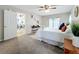 Main bedroom with kitchen and pool views at 3005 Enisglen Dr, Palm Harbor, FL 34683