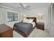 Cozy guest bedroom with double bed and ample closet space at 3147 Hyde Park Dr, Clearwater, FL 33761