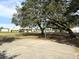 Outdoor basketball court with hoop under tree at 36905 Kay Ave, Zephyrhills, FL 33542