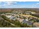 Aerial view of houses and neighborhood at 4337 Waterford Landing Dr, Lutz, FL 33558