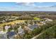 Aerial view of houses and landscape at 4337 Waterford Landing Dr, Lutz, FL 33558