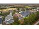 Aerial view of houses and neighborhood at 4337 Waterford Landing Dr, Lutz, FL 33558