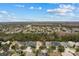 Aerial view of neighborhood homes and landscape at 4337 Waterford Landing Dr, Lutz, FL 33558